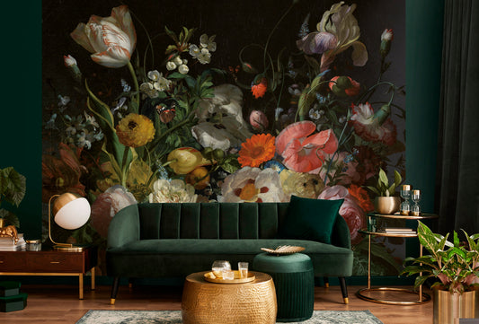 Bloemenbehang Bonita | 339 x 280 | brede banen