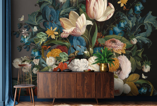 Bloemenbehang Severin Flowers | 388 x 280 | brede banen