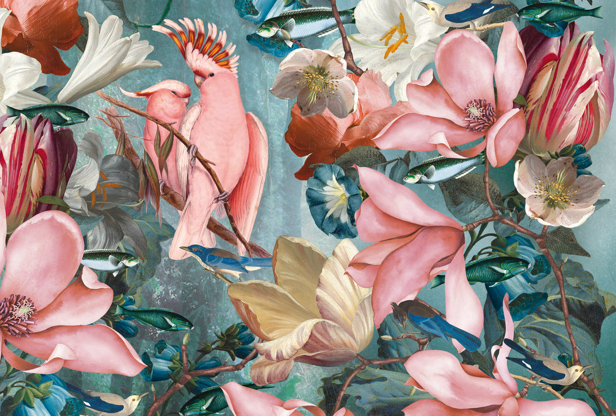 Sample Behang Blossom Bliss | 20 x 30 cm | vliesbehang